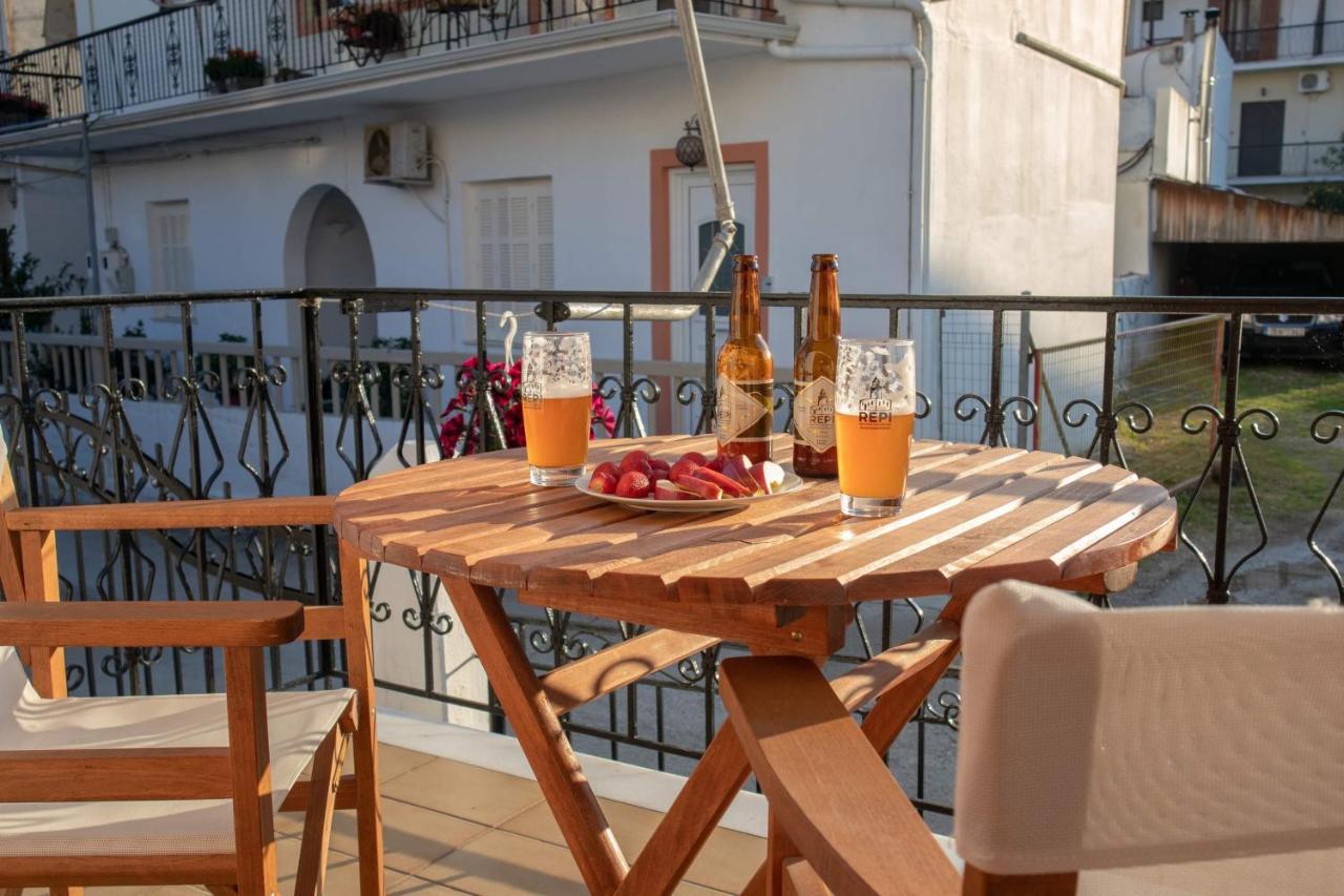 Athanasia Apartments İskados Dış mekan fotoğraf