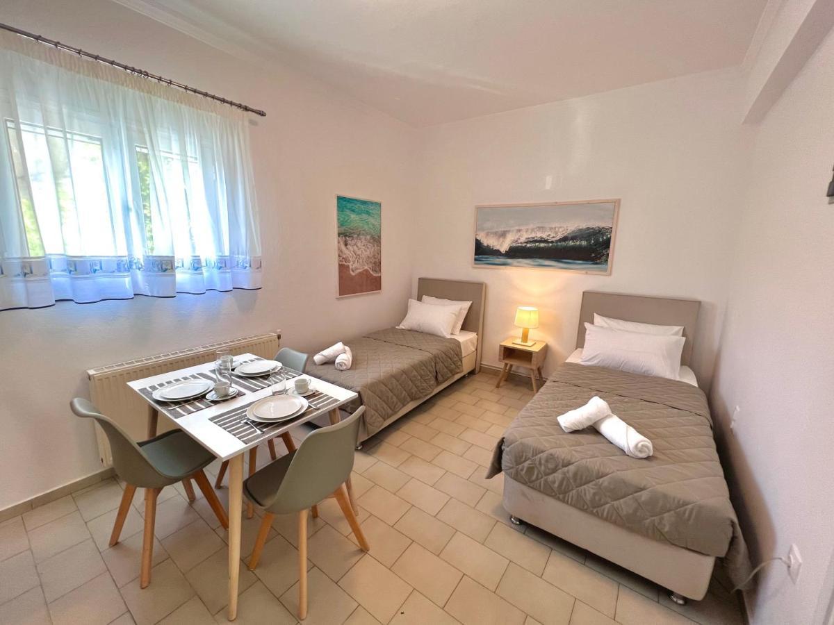 Athanasia Apartments İskados Dış mekan fotoğraf